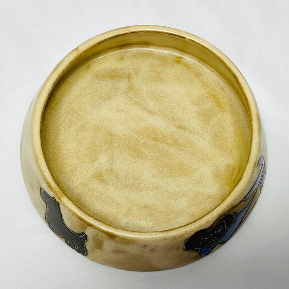 Mara Of Mexico Ceramic Stoneware Dog Bowl 16oz With Playful Dog Illustrations - Picture 5 of 9